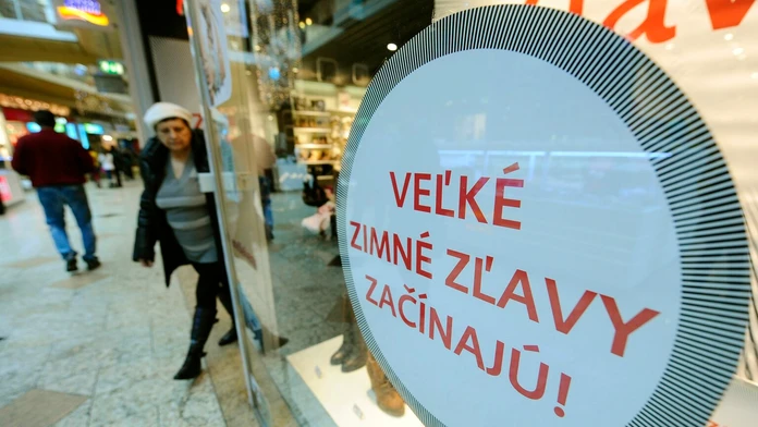 Povianočné zľavy v obchodoch