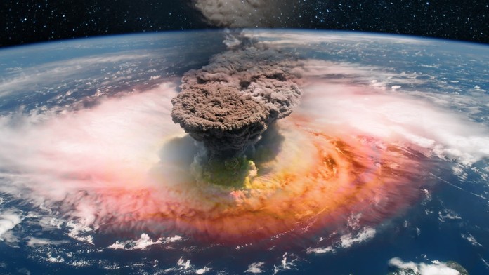 Výbuch supervulkánu, ktorý takmer vyhladil ľudstvo. Najväčšia hrozba na nás nečíha vo vesmíre