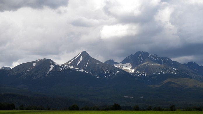 Pohľad na Vysoké Tatry