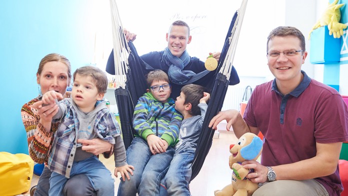 Nový člen Čestného plesového výboru - olympionik Matej Tóth.