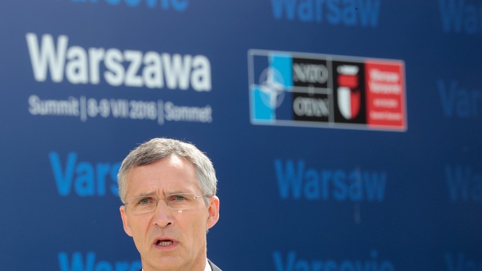  Jens Stoltenberg pred summitom NATO vo Varšave.