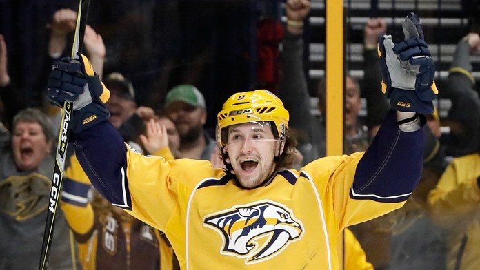 Filip Forsberg na archívnej snímke.