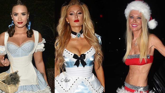 Halloweenske kostýmy celebrít. Tento rok je to veľká bieda