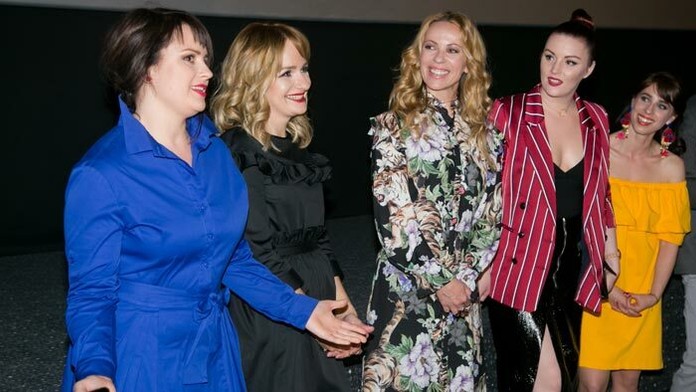 Herecké esá na premiére Cuky Luky filmu