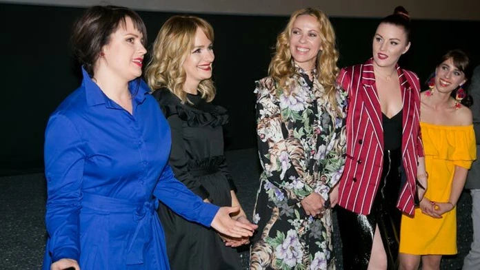 Herecké esá na premiére Cuky Luky filmu