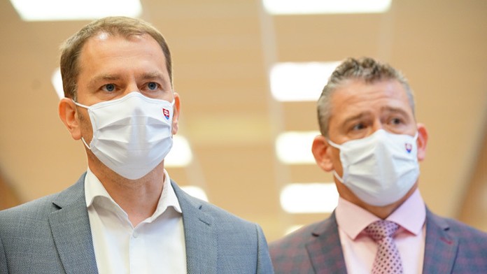 Premiér Igor Matovič.