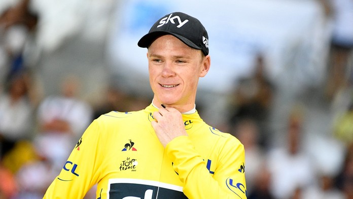 Chris Froome na Tour de France 2017