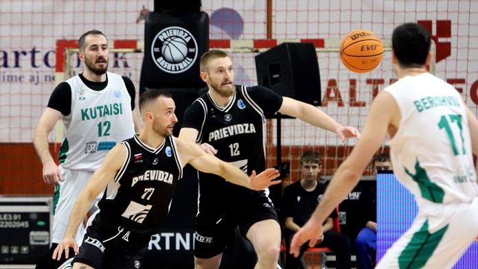 Basketbalisti Prievidze boli svedkami úplnej frašky. Gruzínsky celok opakovane odmietol zvíťaziť