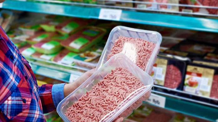 Na snímke je mleté mäso