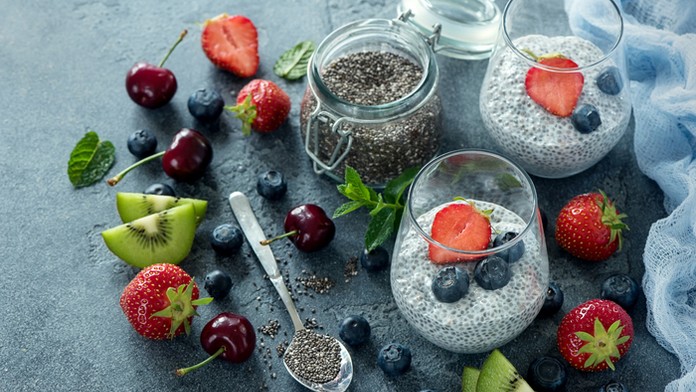 Chia semiačka môžete pokojne dať aj do jogurtu.
