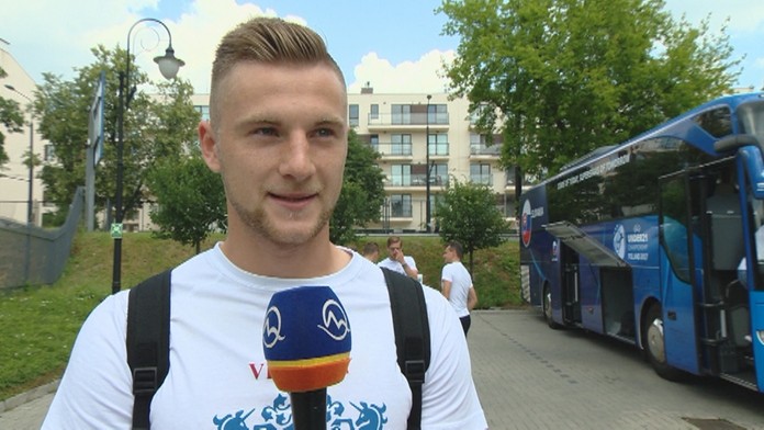 Milan Škriniar pred odchodom s Poľska.