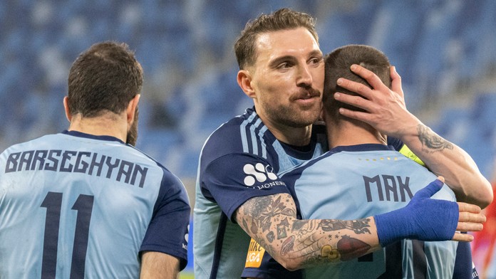 Slovanisti sa tešia z gólu (ilustračná fotka)