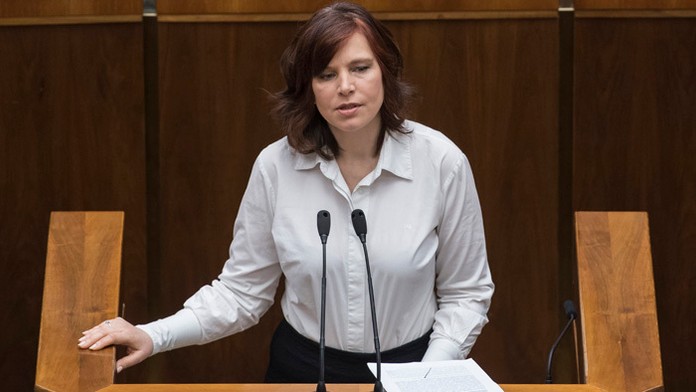 Predsedníčka poslaneckého klubu OĽaNO Veronika Remišová.