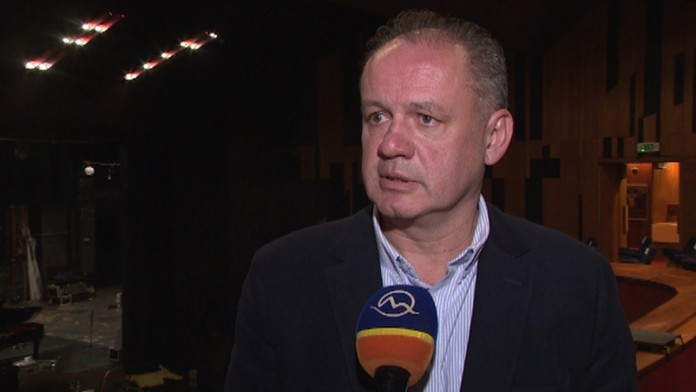 Prezident Andrej Kiska reaguje pre TV Markíza na úmrtie Michala Kováča.