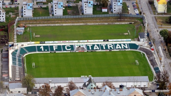 Štadión 1. FC Tatran Prešov.