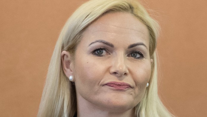 Prvá viceprezidentka Policajného zboru SR Jana Maškarová.