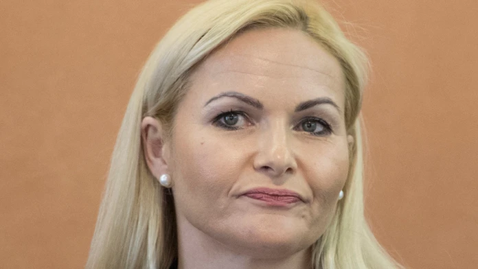 Prvá viceprezidentka Policajného zboru SR Jana Maškarová.