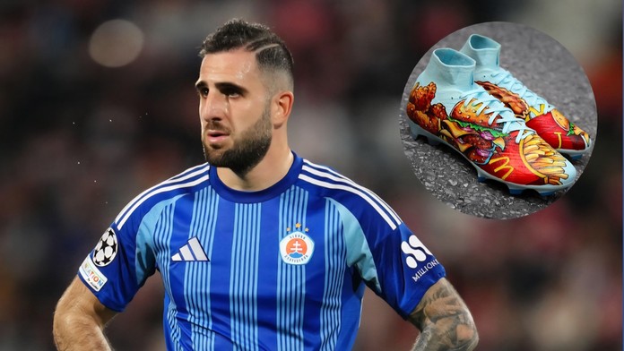 Tigran Barseghyan a jeho nové kopačky