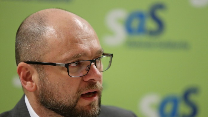 Predseda strany Sloboda a Solidarity (SaS) Richard Sulík