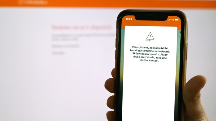 Internet banking i mobilná aplikácia VÚB banky opäť fungujú. Malo ísť o rozsiahlejší technický problém