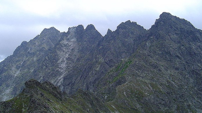 Pohľad na Satan z Kôprovského sedla