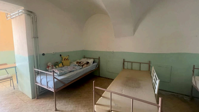 Izba detí v reedukačnom centre vo Vrábloch.