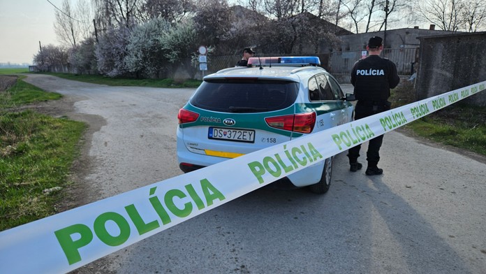 Polícia vyšetruje vraždu v obci Hodejov. Žena mala sekerou zaútočiť muža