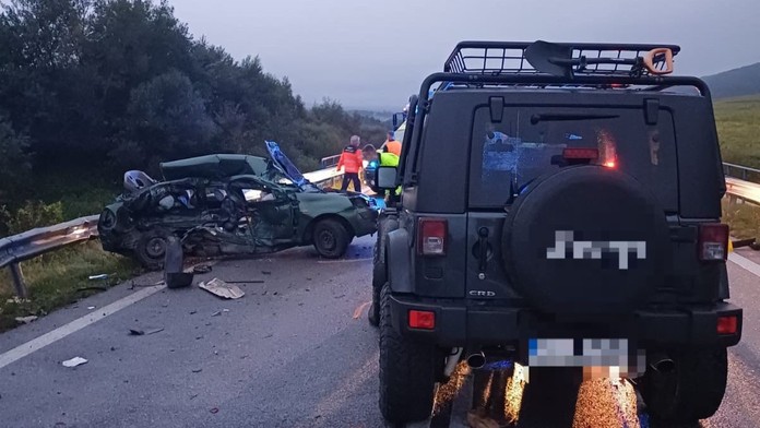 Tragická nehoda medzi obcami Kľušov a Kobyly