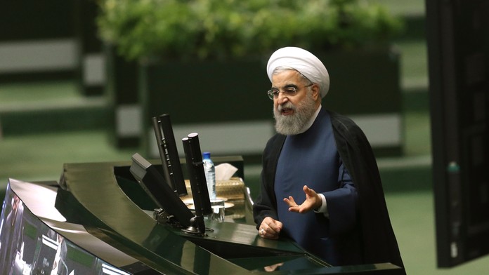 Iránsky prezident Hasan Rúhání