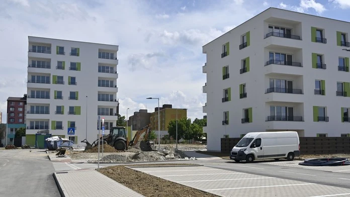 Na snímke sú novostavby