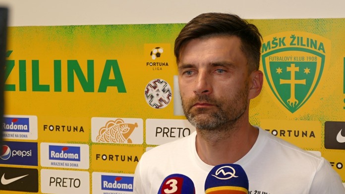 Na snímke tréner MŠK Žilina Pavol Staňo..jpg