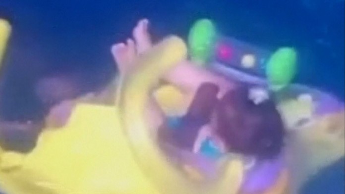 Záchrana bábätka v Turecku.