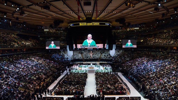 Pápež František v New Yorku.