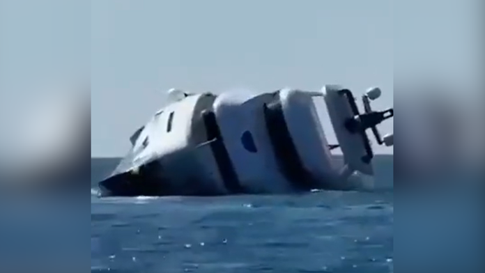 VIDEO: Prvá plavba luxusnej jachty netrvala dlho. Po pár minútach na vode sa potopila