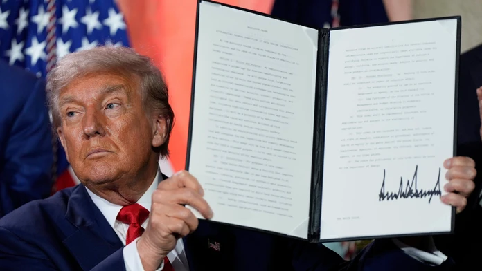 Na snímke americký prezident Donald Trump.