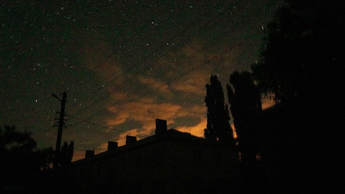 Nočný zákaz vychádzania v Donecku.