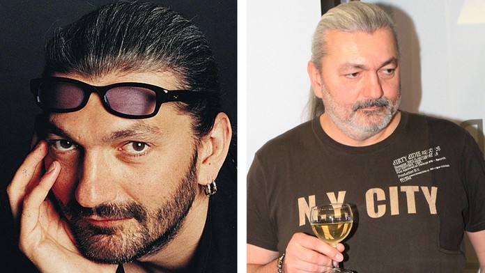 Daniel Hůlka v roku 2002 a teraz.