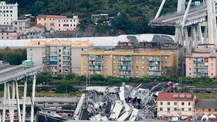 Zrútenie mosta v Janove