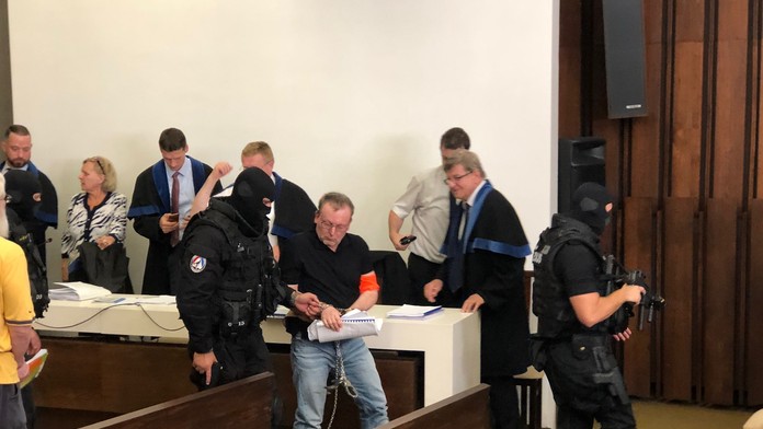 Róbert Lališ na súde.