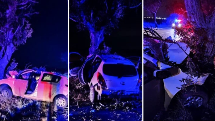 Nočná nehoda v okrese Senec.