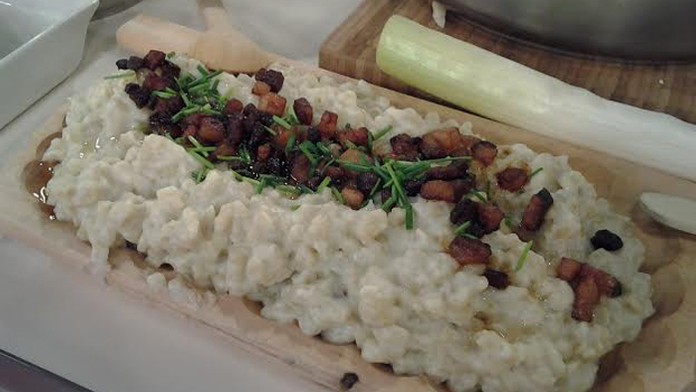 Teleráno, Bryndzové halušky