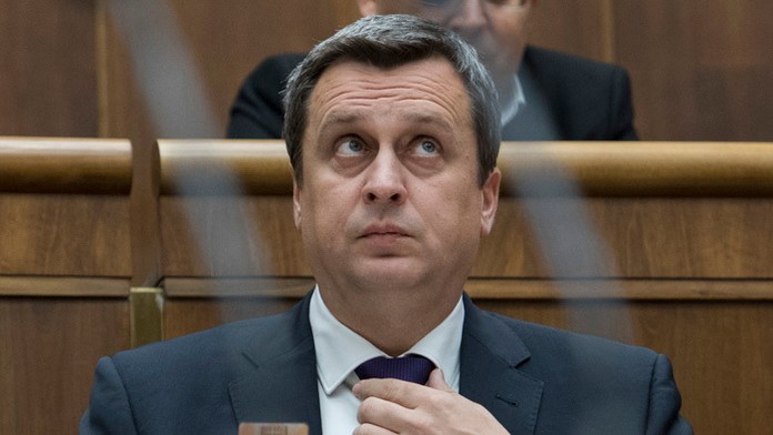 Predseda parlamentu Andrej Danko (SNS).
