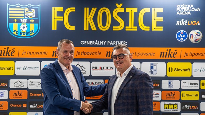 Cieľom je bojovať o trofeje. Košice predstavili nového športového riaditeľa