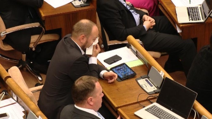 Klimatizácia v parlamente.