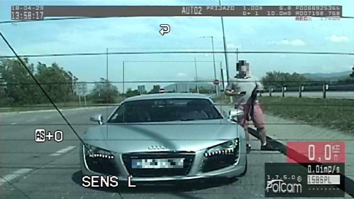 Čech, ktorý prekročil pri Ladcoch povolenú rýchlosť.