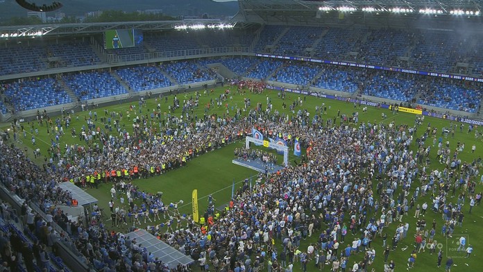 Slovan vyšli oslavy ligového titulu poriadne draho. Majster prišiel pre pokutu o tisíce