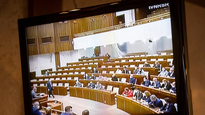 Škody po zemetrasení v chorvátskom meste Sisak.