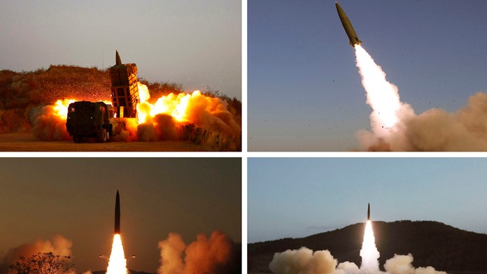 Vojenské cvičenia KĽDR.