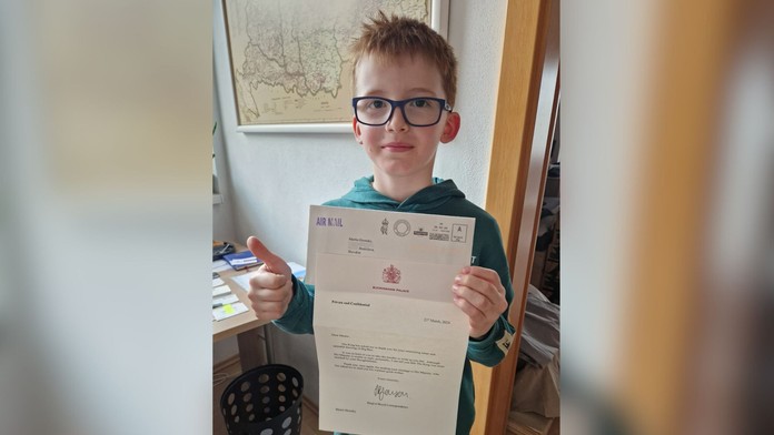 Vzácna pošta pre deväťročného Martinka