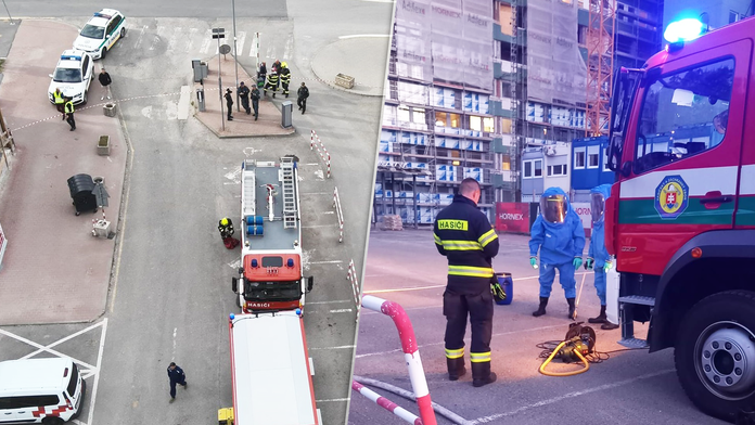 Panika pri nemocnici v Poprade: V kontajneri našli fľaše s nebezpečnou látkou